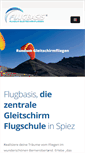 Mobile Screenshot of flugbasis.ch